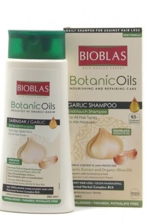 Bioblas Botanic Oils Шампоан с Чесън 360мл